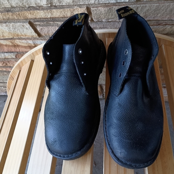 Dr Martens DM\'s Industrial Sussex Black Leather Chukka Boots Men\'s Size 13 main image 5